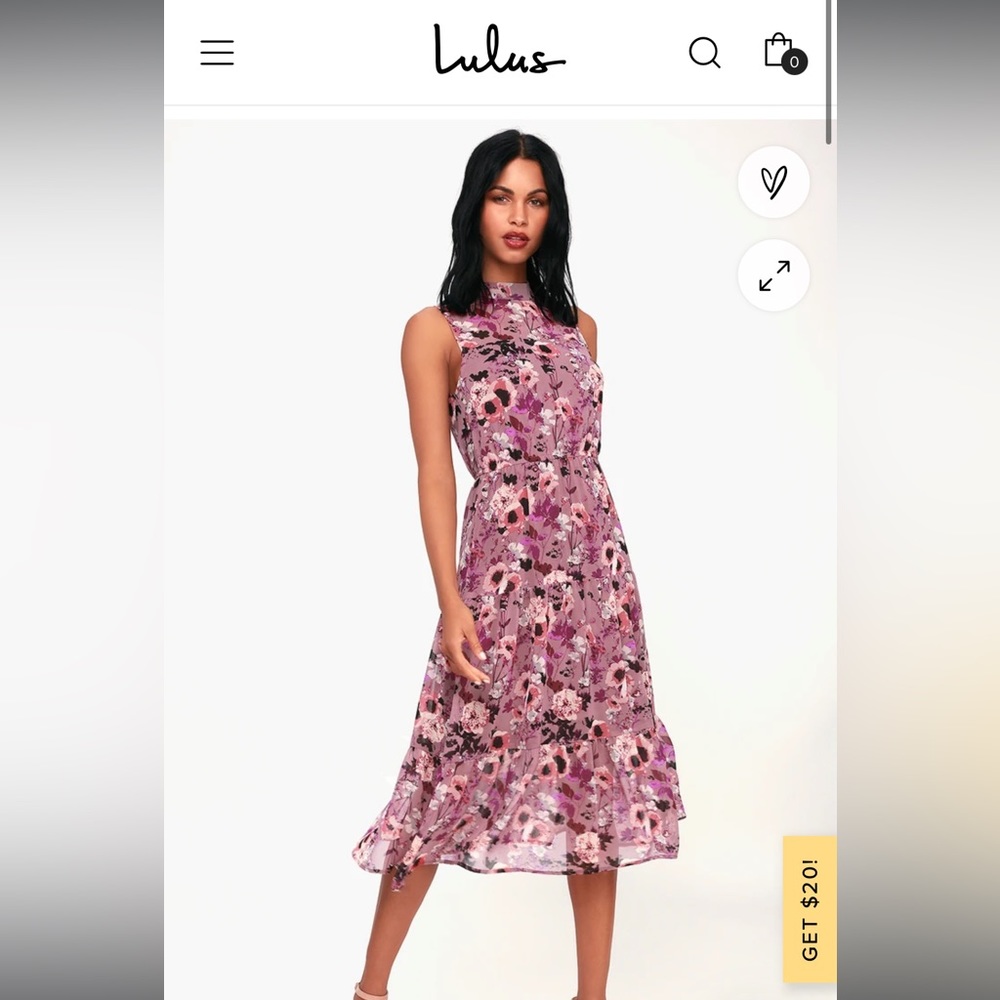 Pink lulus dress